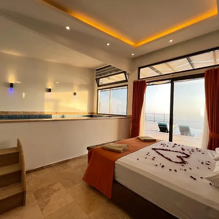 Βίλα With Sea View And Pool For 2 People In Antalya, - Awz 114