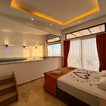 With Sea View And Pool For 2 People In Antalya, - Awz 114 *