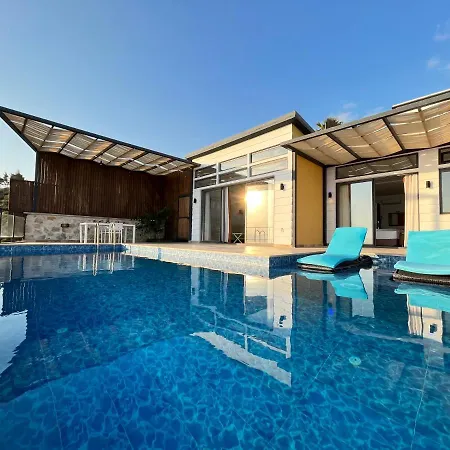 With Sea View And Pool For 2 People In Antalya, - Awz 114 Villa