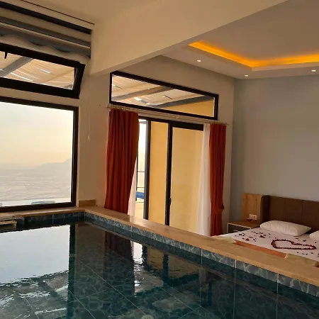 With Sea View And Pool For 2 People In Antalya, - Awz 114 * Kaş